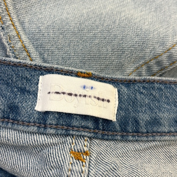 Boyish The Brady La Porta High Rise Crop Flare Jeans Size 32 - Picture 10 of 13